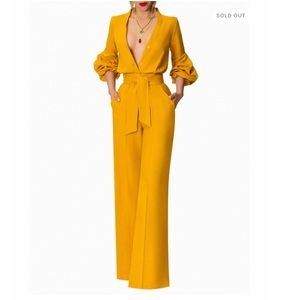 🔥🔥 FKSP SELECT Yellow Jumpsuit 🔥🔥 NWT
